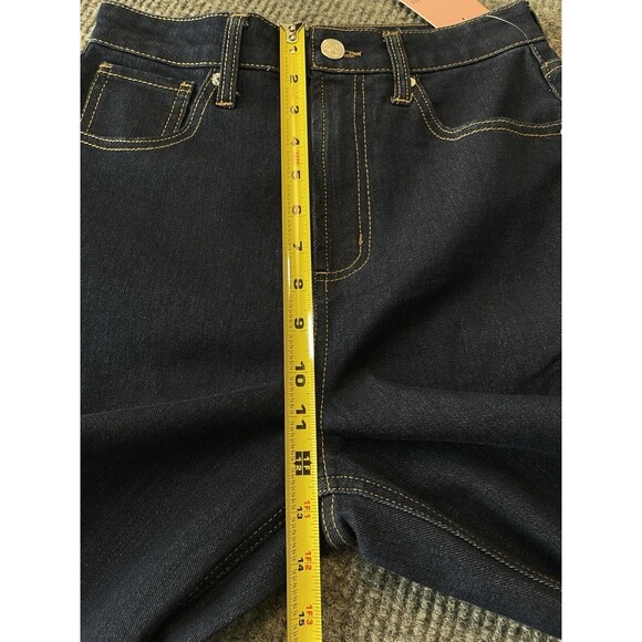 Juicy Couture Jeans 7/28 "Lunita" Y2K High Rise Wide Leg Relaxed Bedazzled NEW - Picture 11 of 12